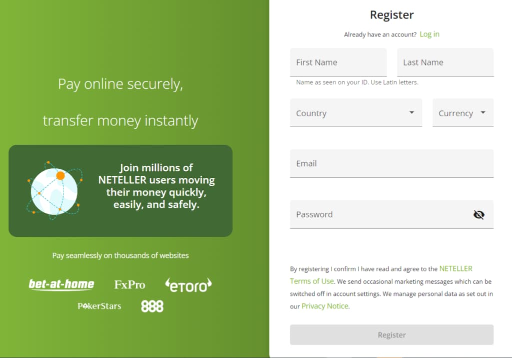 How To Sign Up For Neteller Casinos Wallet